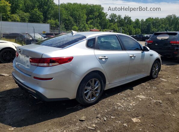 5XXGT4L31KG349818 2019 KIA OPTIMA Серебряный Передняя правая четверть