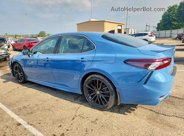 4T1K61AK4PU104308 2023 TOYOTA CAMRY Blue Trasero derecho