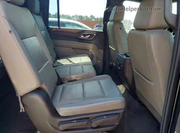 1GNSCCKD0MR195723 2021 CHEVROLET SUBURBAN Черный Вид подкапотного пространства