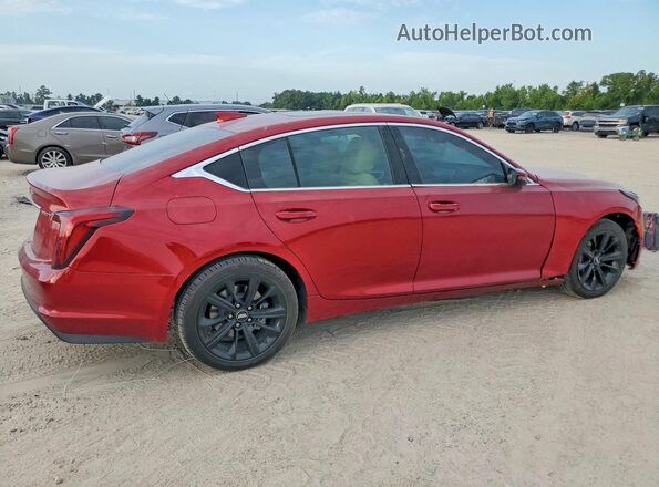 1G6DW5RK9P0117106 2023 CADILLAC CT5 Красный Передняя правая четверть