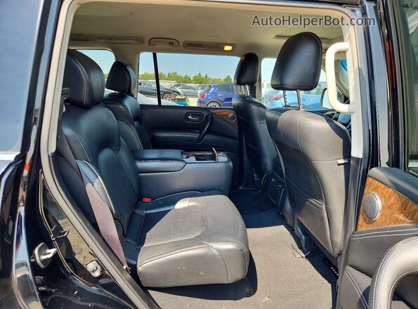 JN8AZ2NF4G9612621 2016 INFINITI QX80 Черный Вид подкапотного пространства