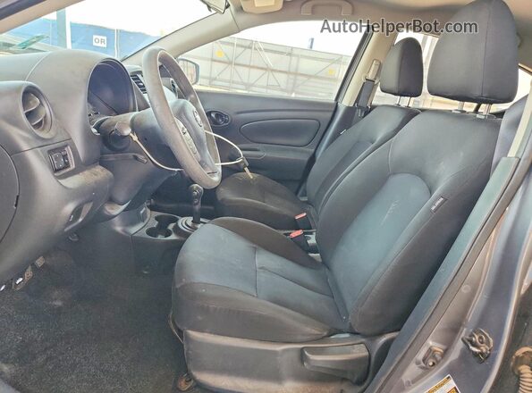 3N1CN7AP9JL836917 2018 NISSAN VERSA Gray Widok deski rozdzielczej