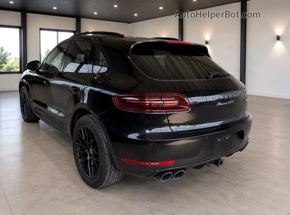 WP1AG2A57HLB55076 2017 PORSCHE MACAN Black Առջևի աջ