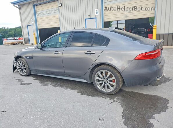 SAJAL4BN4HA971585 2017 JAGUAR XF Gray Trasero derecho