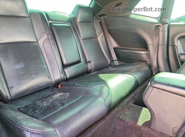 2C3CDZAG1GH322156 2016 DODGE CHALLENGER Blue Rear interior view