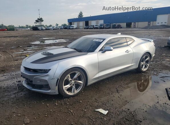 1G1FH1R79K0104507 2019 CHEVROLET CAMARO Silver Rear left