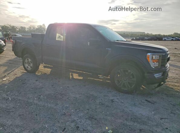 1FTEW1EP3MFC01944 2021 FORD F150 Black წინა ხედი