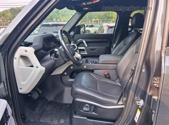 SALE2FEU3P2185201 2023 LAND ROVER DEFENDER Charcoal Vista del cuadro de instrumentos