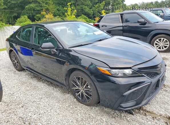 4T1G11AK4RU189447 2024 TOYOTA CAMRY Black Դիմացի տեսք