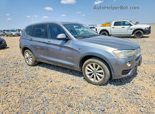 5UXWX9C51G0D80463 2016 BMW X3 Серебряный Вид спереди