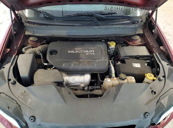 1C4PJLCB6KD123212 2019 JEEP CHEROKEE Red ძრავის განყოფილების ხედი