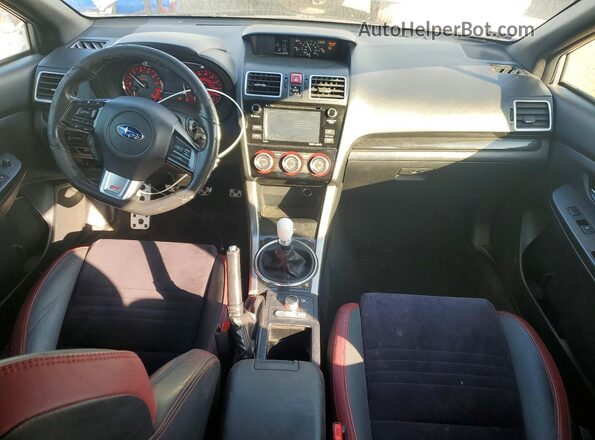 JF1VA2M69G9827827 2016 SUBARU WRX Silver Widok zestawu wskaźników