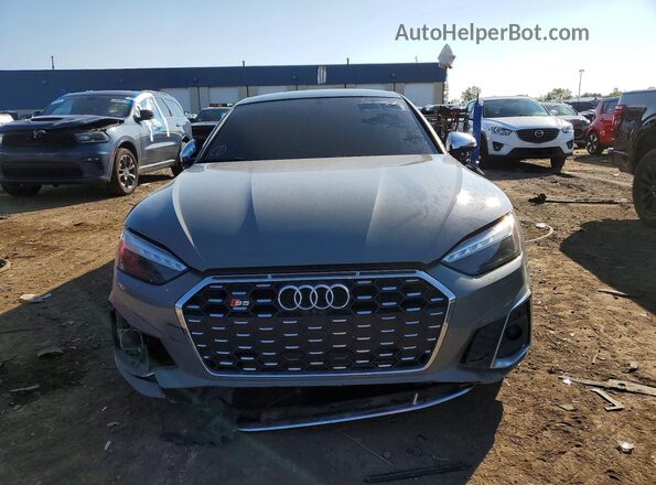 WAUC4CF55NA034715 2022 AUDI S5 Gray Rear view