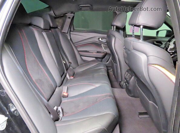 19UUB6F50RA001031 2024 ACURA TLX Black Вид салону спереду