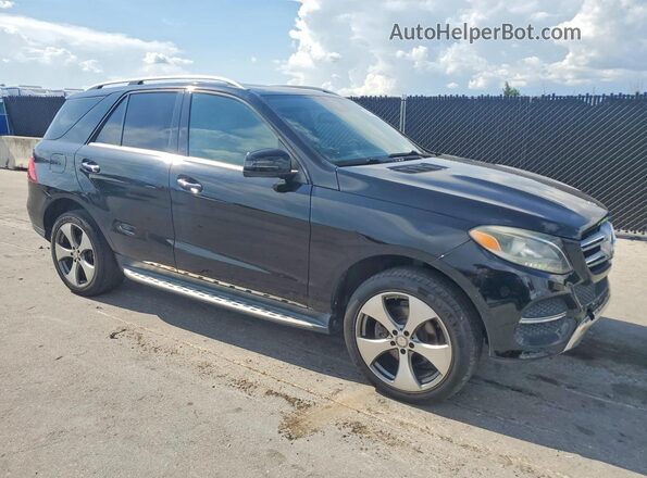 4JGDA5JB4GA682683 2016 MERCEDES-BENZ GLE-CLASS Черный Вид спереди