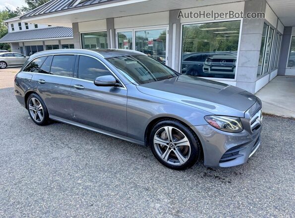 WDDZH6GB9HA239374 2017 MERCEDES-BENZ E Gray Rear left