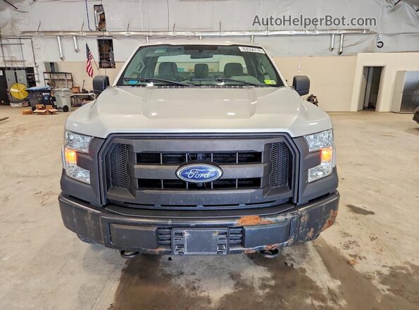 1FTMF1E85GFA80827 2016 FORD F150 Silver Հետևի տեսք