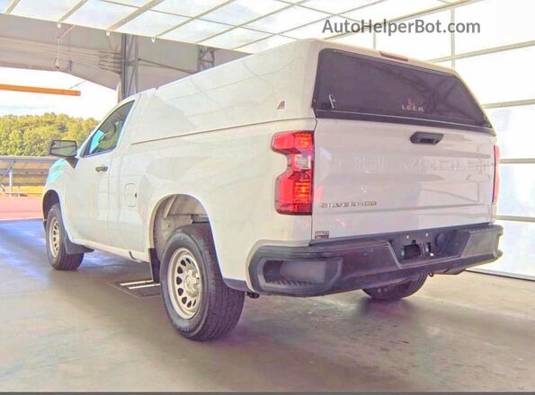 3GCNAAEK6PG350774 2023 CHEVROLET SILVERADO Белый Передняя правая четверть