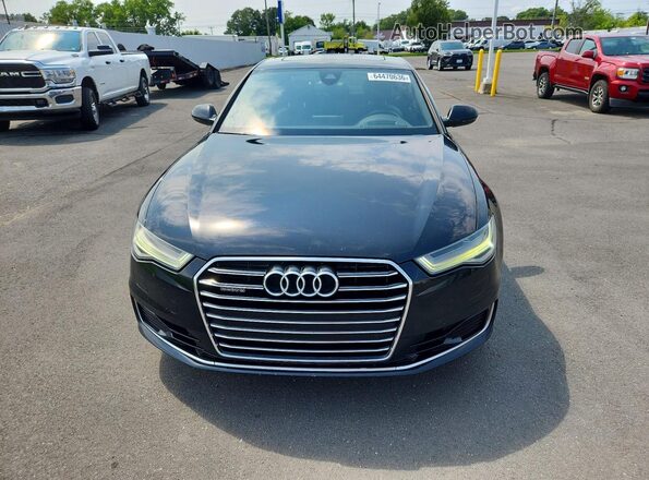 WAUHGAFC8GN007438 2016 AUDI A6 Черный Вид сзади