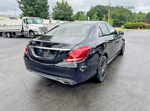 55SWF4KB0HU187623 2017 MERCEDES-BENZ C Black Առջևի աջ