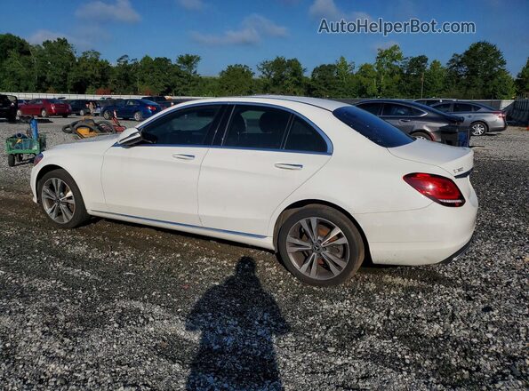 WDDWF8EB3LR543429 2020 MERCEDES-BENZ C White Trasero derecho