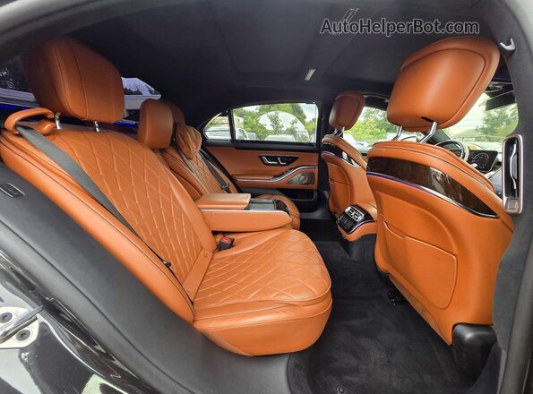 W1K6G7GB0MA042146 2021 MERCEDES-BENZ S Угольный Вид салона спереди