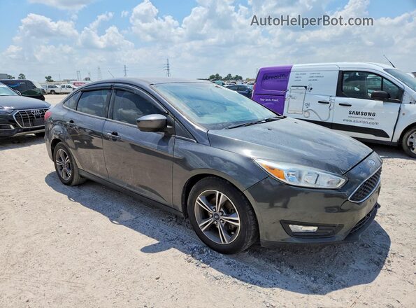 1FADP3FE3JL204220 2018 FORD FOCUS Gray Вид спереду
