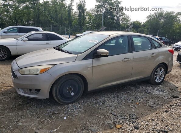 1FADP3F28GL345024 2016 FORD FOCUS Gray Rear left