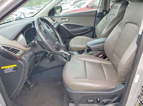 5XYZUDLB6HG383724 2017 HYUNDAI SANTA Серебряный Вид панели приборов