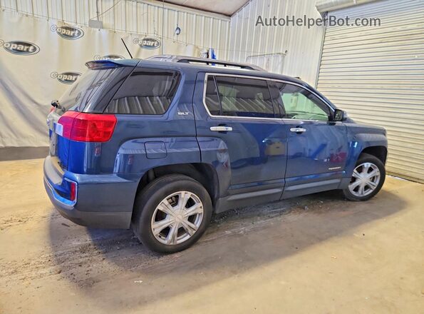 2GKALPEK5H6199312 2017 GMC TERRAIN Blue Przód prawy