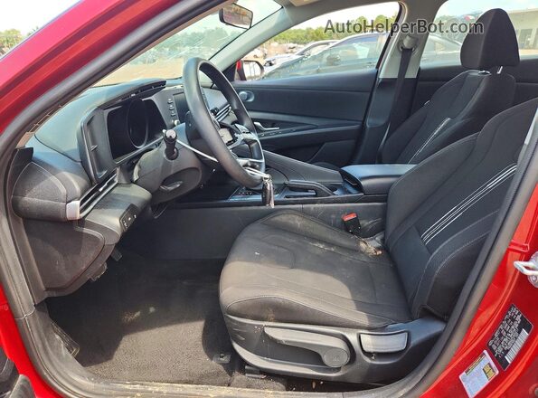 KMHLM4AG2PU630217 2023 HYUNDAI ELANTRA Red Vista del salpicadero