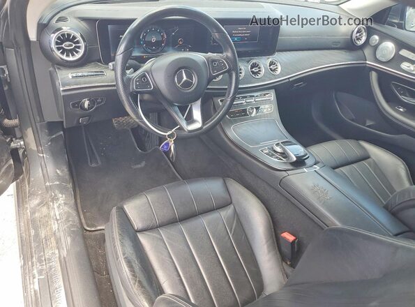 WDD1J6GB7JF008645 2018 MERCEDES-BENZ E Gray ხელსაწყოთა პანელის ხედი