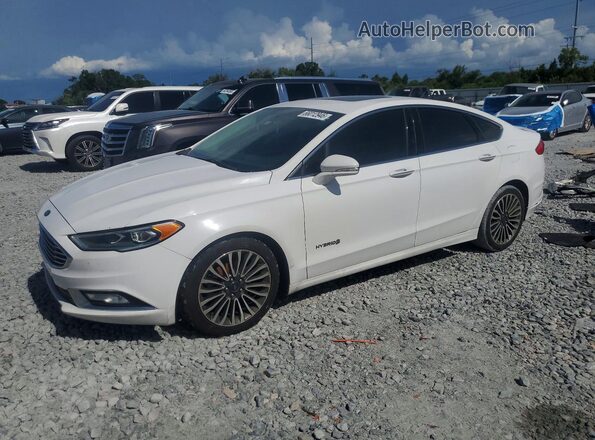 3FA6P0RU3JR111550 2018 FORD FUSION White Trasero izquierdo