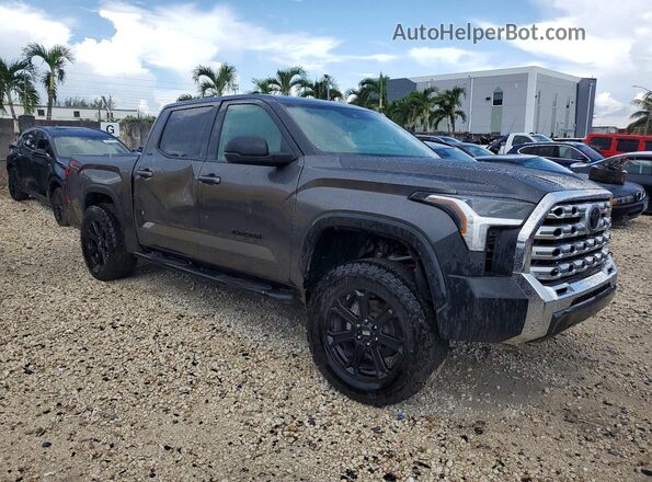 5TFLA5DB4NX014310 2022 TOYOTA TUNDRA Gray წინა ხედი