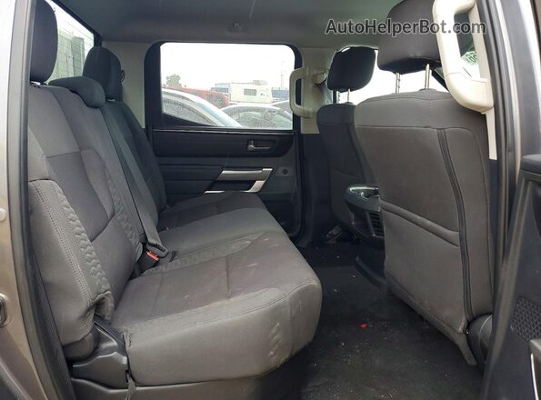 5TFLA5DB4NX014310 2022 TOYOTA TUNDRA Gray უკანა სალონის ხედი