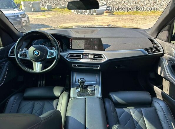 5UXCR6C03P9R91541 2023 BMW X5 Black Вид панелі приладів