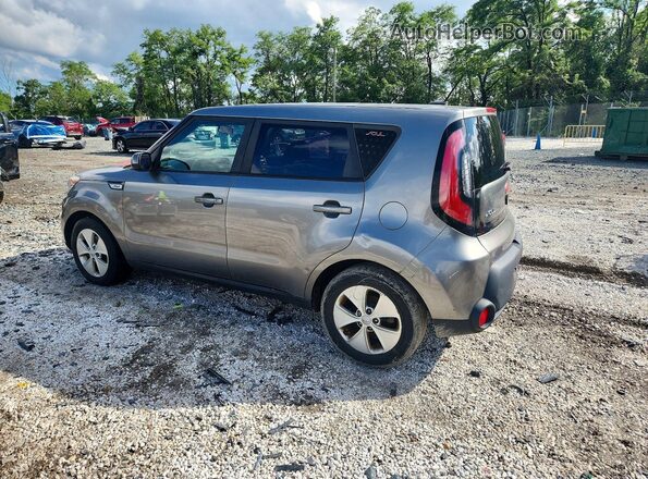 KNDJN2A27G7392798 2016 KIA SOUL Gray Rear right
