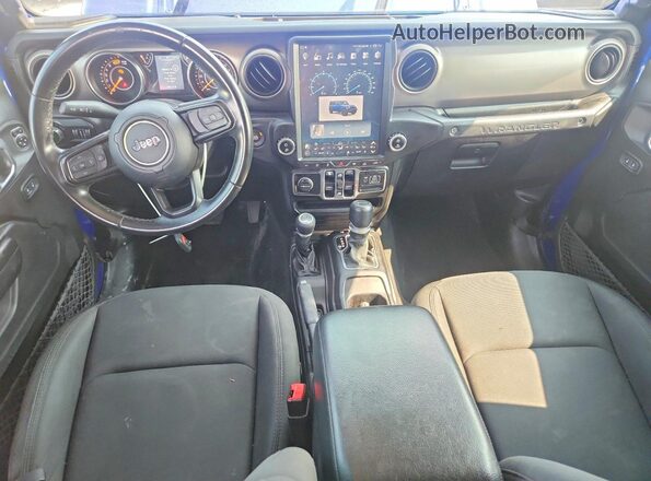 1C4HJXDN4LW269781 2020 JEEP WRANGLER Blue Սարքավորումների վահանակի տեսք