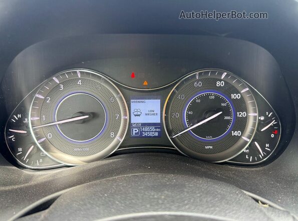 JN8AZ2NF2K9682725 2019 INFINITI QX80 Белый Вид щитка приборов