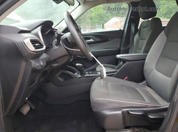 KL79MNSL5NB022570 2022 CHEVROLET TRAILBLAZER Black წინა პანელის ხედი