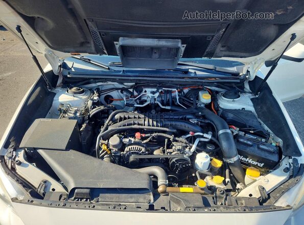 JF1VA1A60J9818987 2018 SUBARU WRX White Engine compartment view