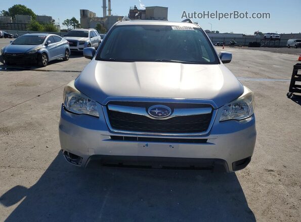 JF2SJADCXGH548889 2016 SUBARU FORESTER Silver Rear view