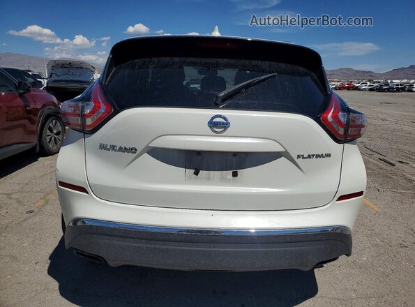 5N1AZ2MG4HN149874 2017 NISSAN MURANO White Սալոնի դիմացի տեսք