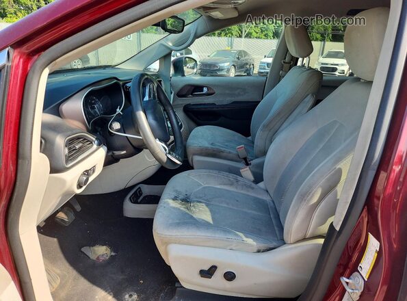 2C4RC1DG8HR521805 2017 CHRYSLER PACIFICA Red Widok deski rozdzielczej