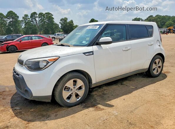 KNDJN2A23G7836775 2016 KIA SOUL White Rear left