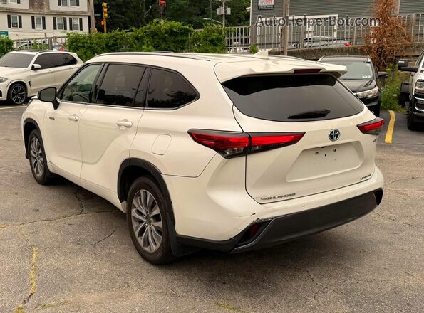 5TDXBRCH9LS013183 2020 TOYOTA HIGHLANDER White Rear right