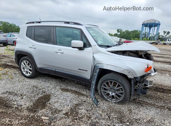 ZACNJBBB3KPK30493 2019 JEEP RENEGADE Silver Front view