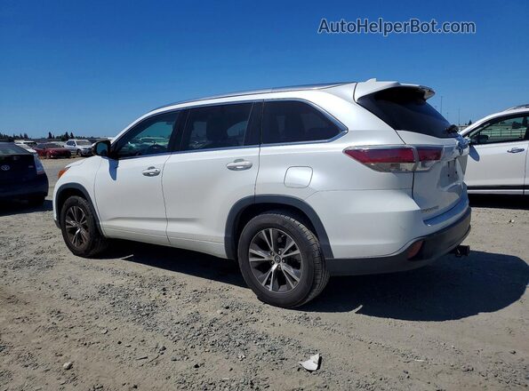 5TDKKRFH7GS182162 2016 TOYOTA HIGHLANDER White Հետևի աջ