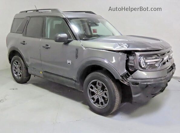 3FMCR9B66PRE04077 2023 FORD BRONCO Gray Trasero derecho
