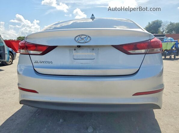 5NPD84LF3HH011364 2017 HYUNDAI ELANTRA Silver Widok wnętrza z przodu